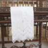 extra fancy hemstitch embroidered guest towel