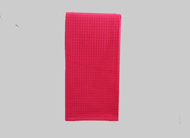 Waffle Weaves Kitchen Towels. Hot Pink Waffle Weave, Hot Green Waffle Weaves, Red Waffle Weaves, Almond Taupe Waffle Weaves