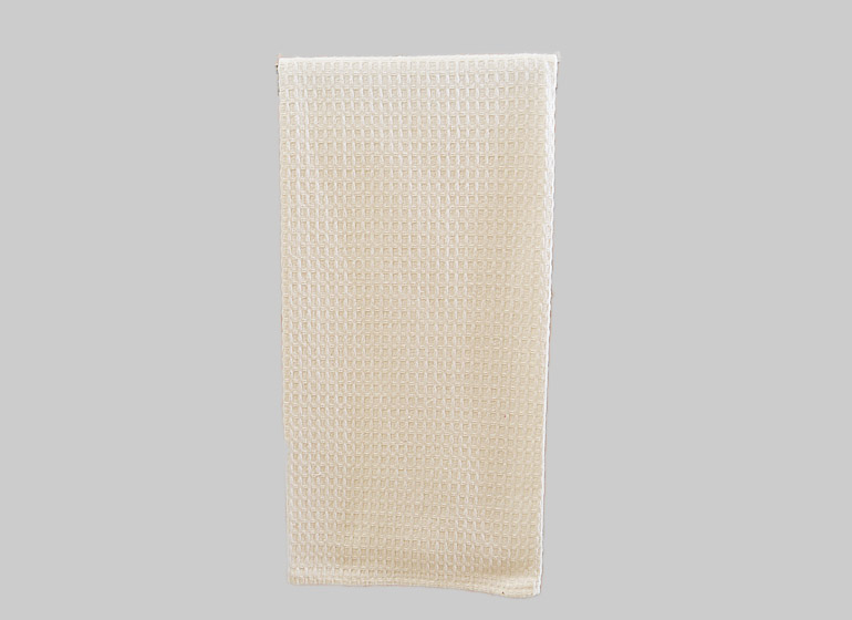 Winter White Waffle Weave Towel